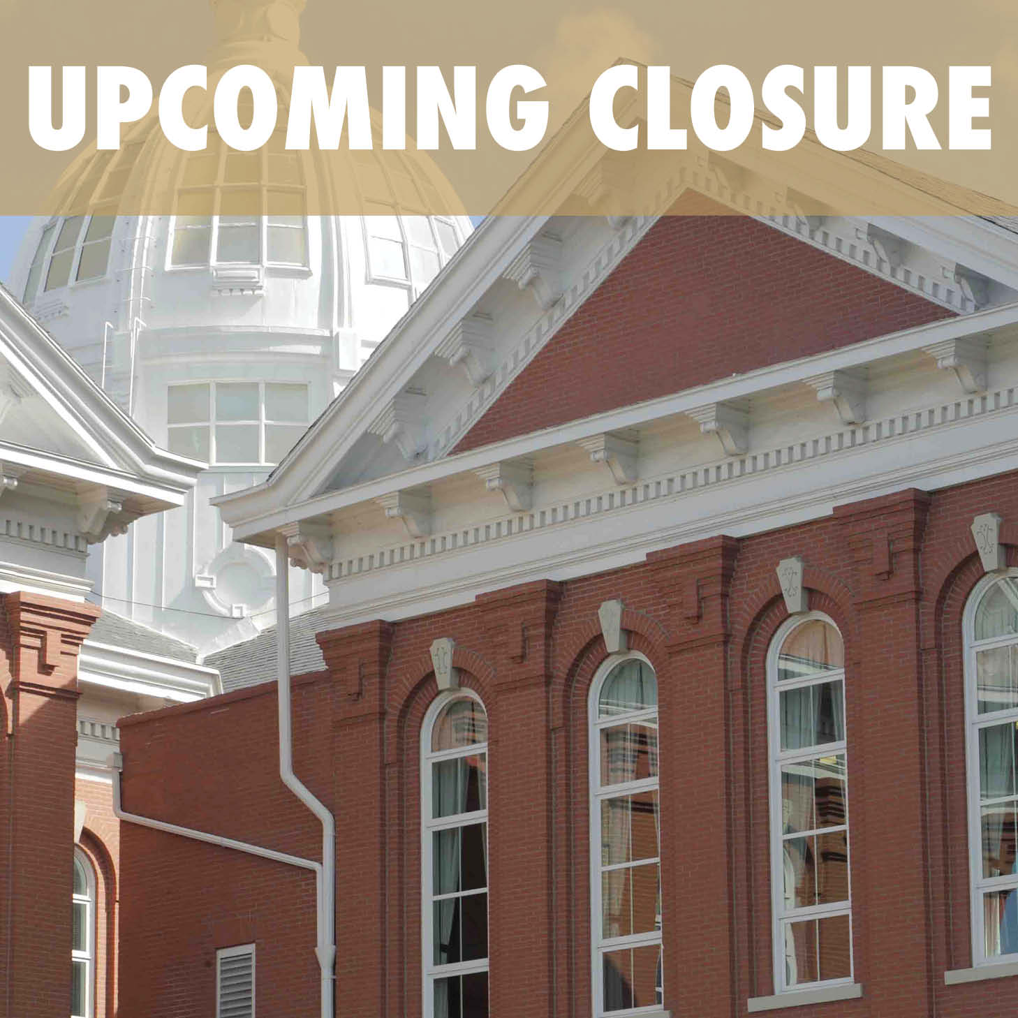 Municipal Court Upcoming Closure