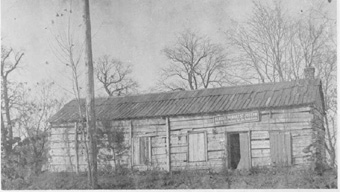 BLack and white Robidoux one story home