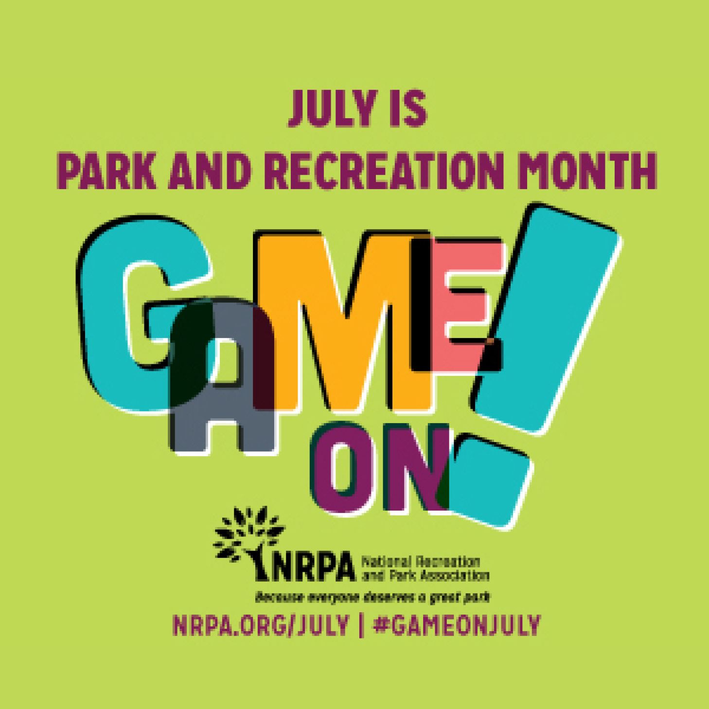 Parks and Recreation Month